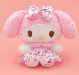 坐姿泡泡美樂蒂