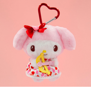 丘比特美樂蒂掛飾